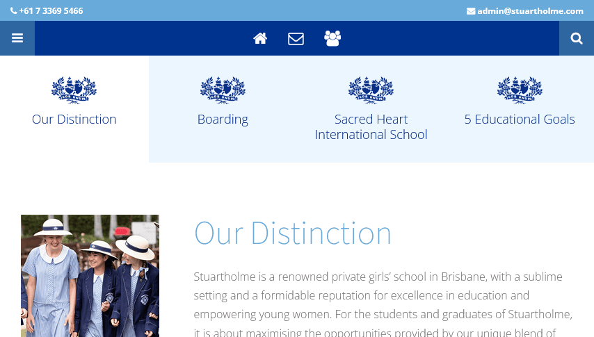 Stuartholme School website