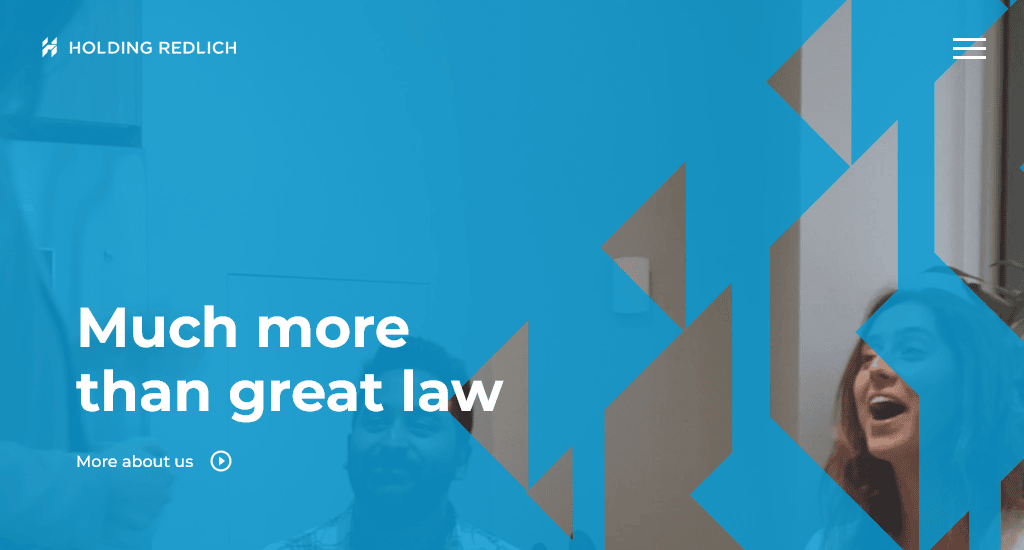 Holding Redlich law firm website design