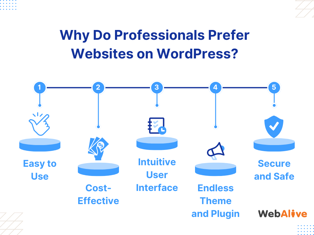 Why Do Professionals Prefer Websites on WordPress